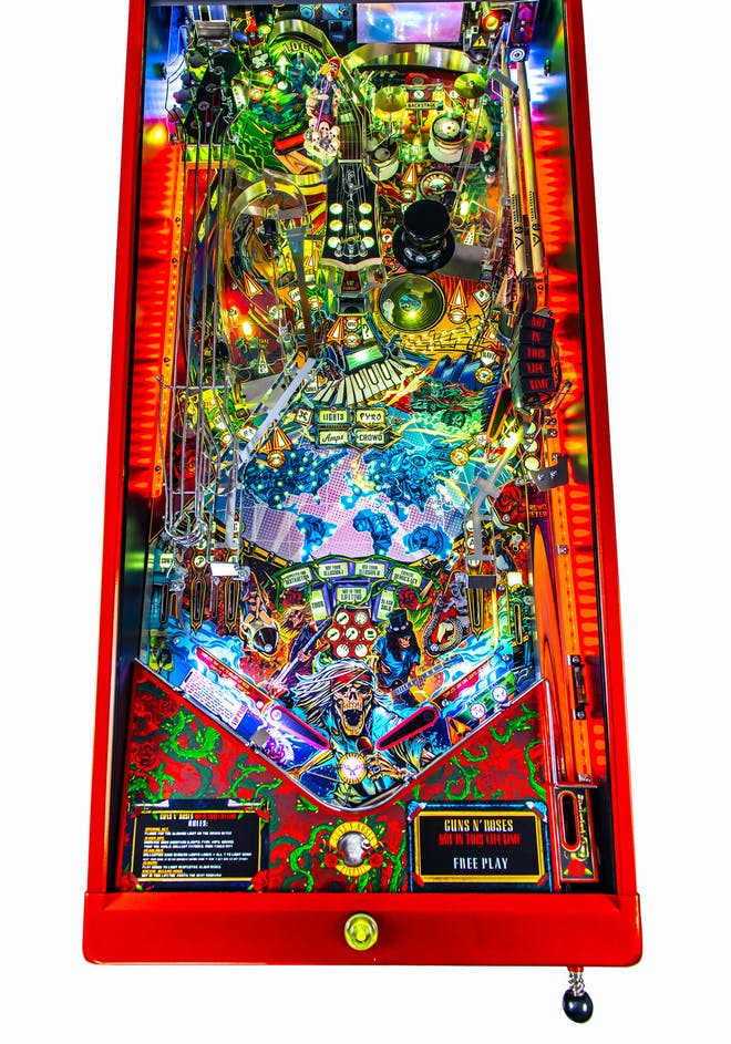 Guns N' Roses por la diversión: lanzó su propia máquina de pinball